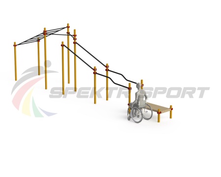 Купить Спортивный комплекс для инвалидов-колясочников WRK-D22_76mm в Дюртюли 