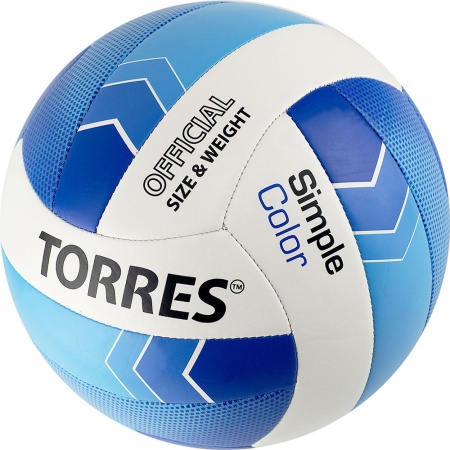 Купить Мяч волейбольный Torres Simple Color любительский р.5 в Дюртюли 